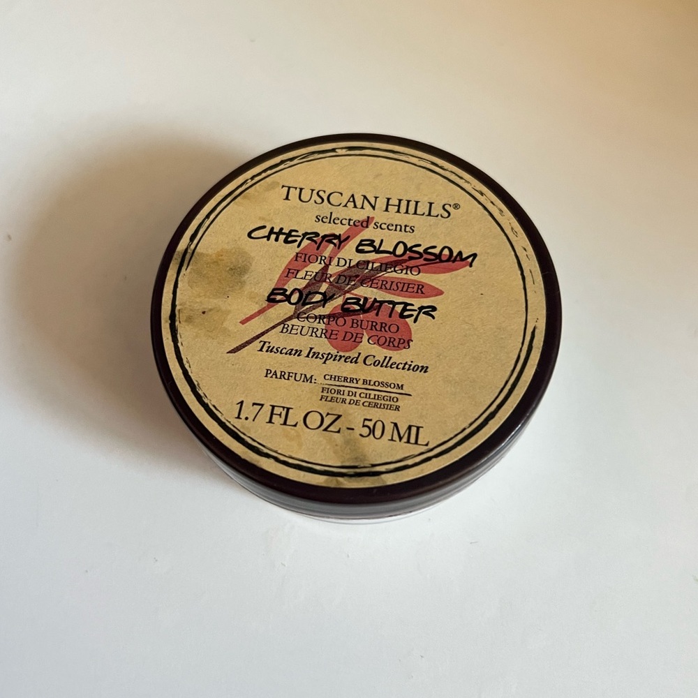 Tuscan Hills Body Butter Moisutrizer